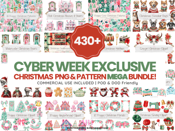 430 Christmas Patterns: Festive Illustrations Review