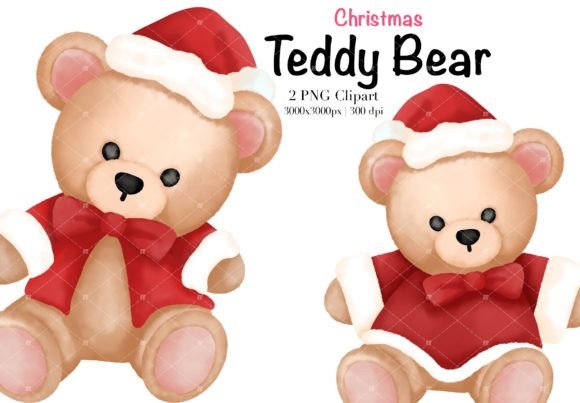 Christmas Teddy Bear Clipart: Festive Freebies Review
