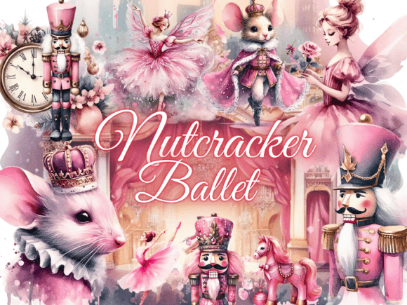 Nutcracker Clipart: Festive Illustrations for Branding