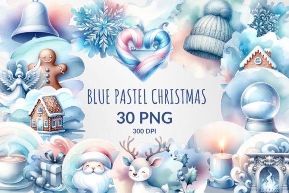 Review: Blue Watercolor Christmas Sublimation for Embroidery