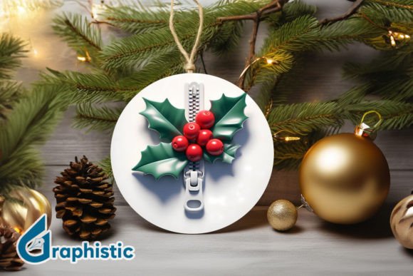 Unzipped 3D Christmas Ornament PNG 16: Illustrations Review