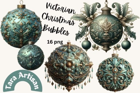 Victorian Christmas Bubbles: Illustrations Review